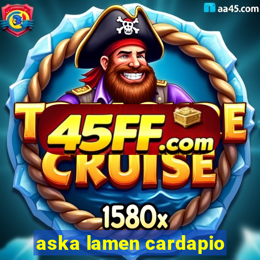 aska lamen cardapio